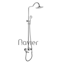 Sen Cây Tắm Đứng Nóng Lạnh Inox 304 Bóng Cao Cấp Navier NV-2296304