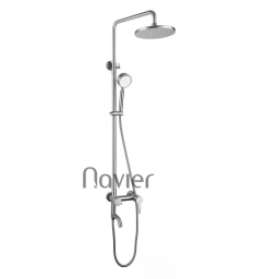 Sen cây tắm nóng lạnh tay sen tăng áp inox 304 Navier NV-805TA