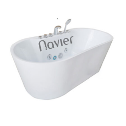 Bồn Tắm Oval Massage Cao Cấp Navier NVB-2426