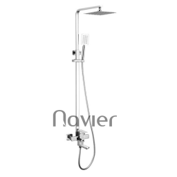 Sen Cây Tắm Đứng Nóng Lạnh Inox 304 Bóng Cao Cấp Navier NV-2259304