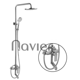 Sen Cây Tắm Nóng Lạnh Inox 304 Bóng Cao Cấp Navier NV-891