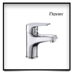 Vòi lavabo nóng lạnh thau bóng Navier NV-709