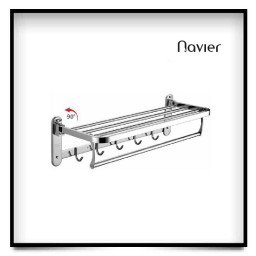 Giàn vắt khăn đa năng inox 304 Navier NV-115