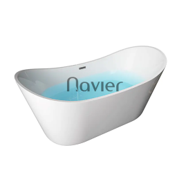 Bồn Tắm Nằm Acrylic Dáng Thuyền Cao Cấp Navier NVB-1202