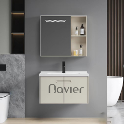 Bộ Tủ Lavabo Kèm Tủ Gương Nhôm Tổ Ong Cao Cấp Navier NV-TL5216-60