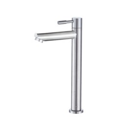 Vòi lavabbo lạnh thân tròn Inox 304 Navier Nv-720L 30cm