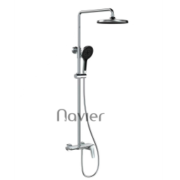 Sen Cây Tắm Nóng Lạnh Phím Đàn Đồng Thau Mạ Crome Cao Cấp Navier NV-847