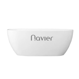 Bồn Tắm Nằm Oval Trứng Acrylic Cao Cấp Navier NVB-2401