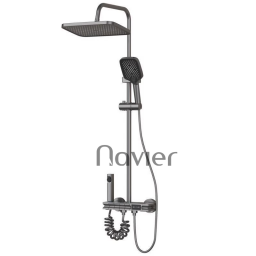 Sen Cây Tắm Đứng Nóng Lạnh Dạng Phím Đàn Có Led Hiển Thị Nhiệt Độ Navier NV-872