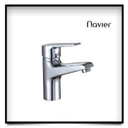 Vòi lavabo nóng lạnh thau bóng Navier NV-713