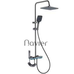 Sen Cây Tắm Đứng Nóng Lạnh Dạng Phím Đàn Có Led Hiển Thị Nhiệt Độ Navier NV-874