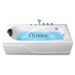 Bồn tắm chất liệu Acrylic massage kèm bộ vòi Navier NV-1302AYMV