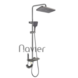 Sen Cây Tắm Đứng Nóng Lạnh Dạng Phím Đàn Có Led Hiển Thị Nhiệt Độ Navier NV-875