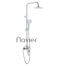 Sen Cây Tắm Nóng Lạnh Đồng Thau Mạ Crom Navier NV-846