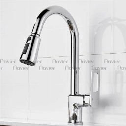 Vòi Rửa Chén Nóng Lạnh Inox 304 Navier NV-6102