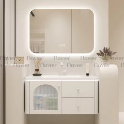 Tủ Chậu Lavabo Nhựa PVC Cao Cấp Navier NV-565