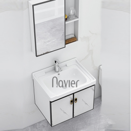 Bộ Tủ Chậu Lavabo Nhôm Navier Cao Cấp NV-458V60